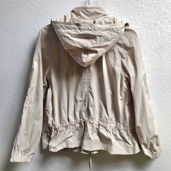 Donna Karan Drawstring Jacket in Stone - Picture 9 of 16
